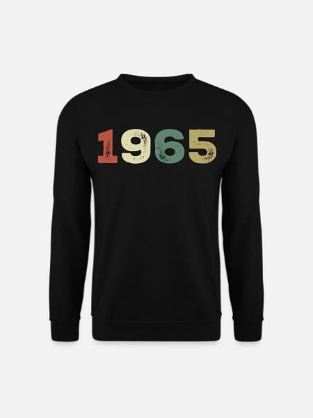 1965 Jahrgang 1965 - Unisex Pullover - Schwarz
