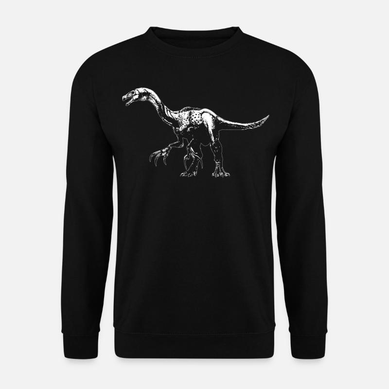 Dinosaurier Dino Beipiaosaurus Urzeit Geschenk - Unisex Pullover - Schwarz