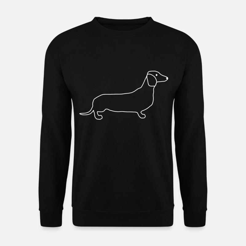 Teckel Teckel - Sweat-shirt Unisexe - noir