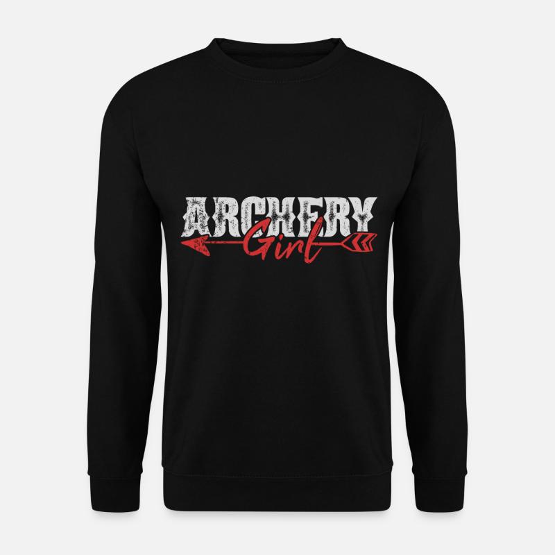 Bogenschießen - Unisex Pullover - Schwarz