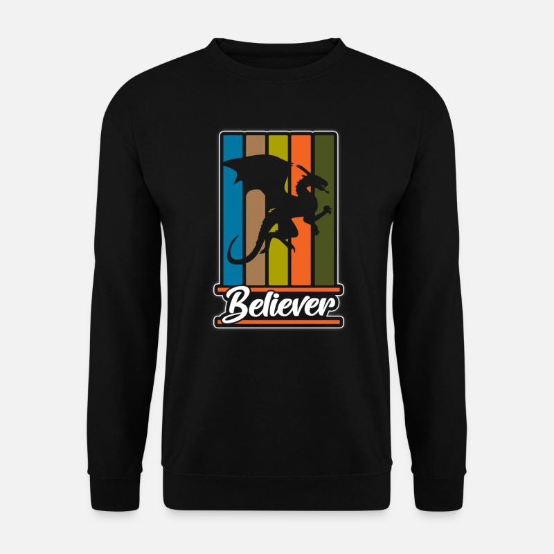 Dragon fire imagination - Unisex Sweatshirt - black