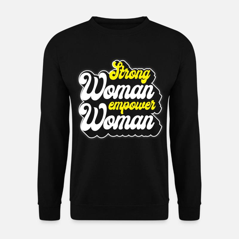 Ehefrau Emanzipation - Unisex Pullover - Schwarz