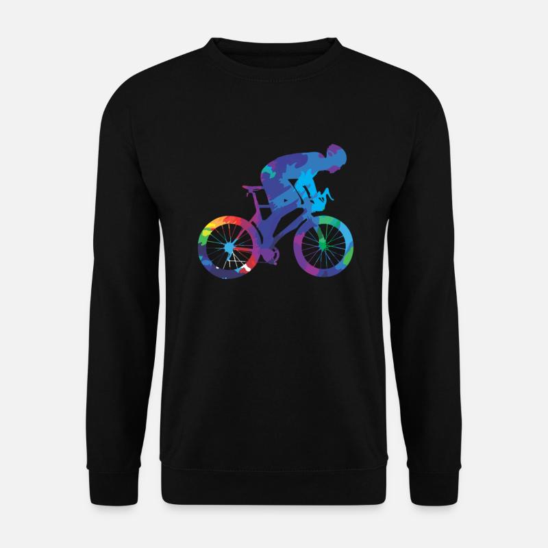 Radfahren - Unisex Pullover - Schwarz