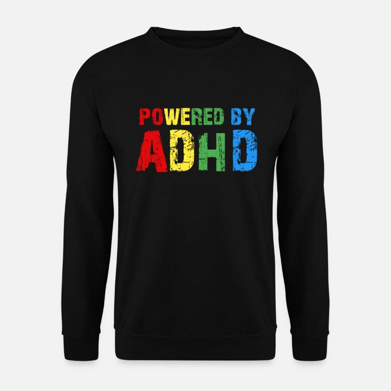 ADHD - Unisex Sweatshirt - black