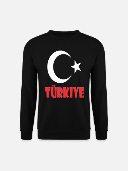 Türkei Design - Unisex Pullover - Schwarz