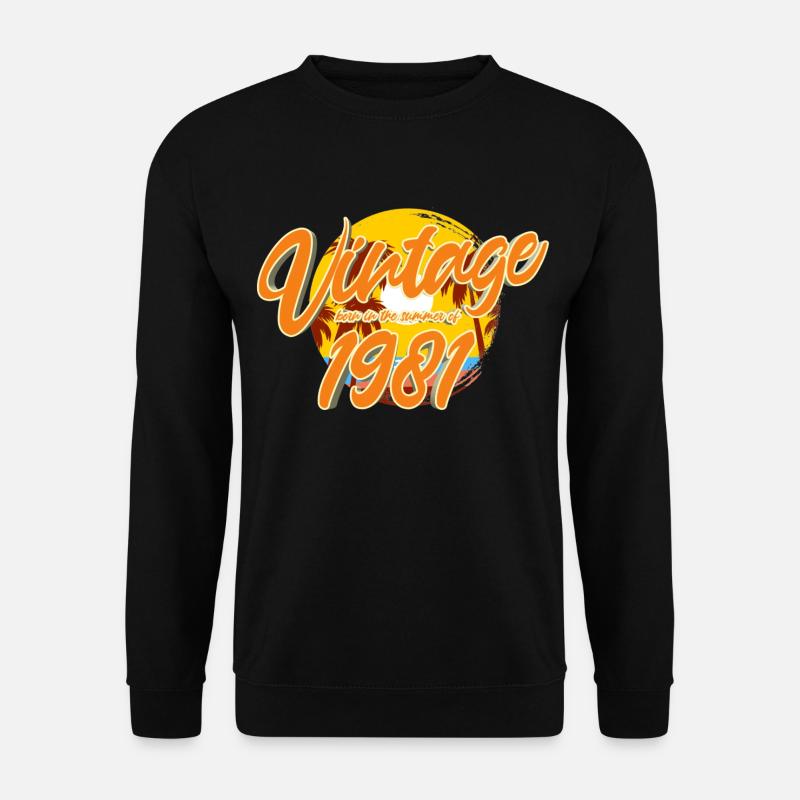 1981 - Unisex Pullover - Schwarz