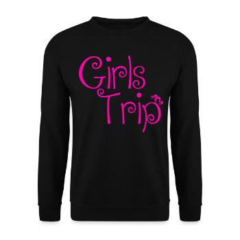Girls Trip - Unisex Sweatshirt - black - Front - Alina (178cm) & Michal (187cm)