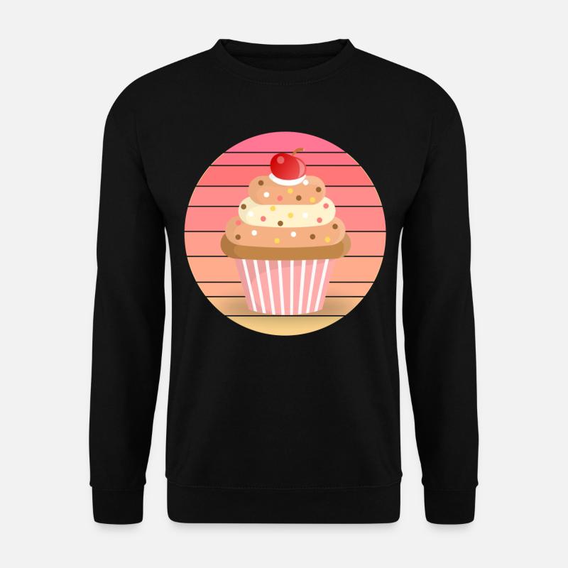 Muffin at sunset - Unisex Sweatshirt - black