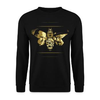 Breaking Bad Walter and Jesse Bee - Unisex Sweatshirt - black - Front - Alina (178cm) & Michal (187cm)
