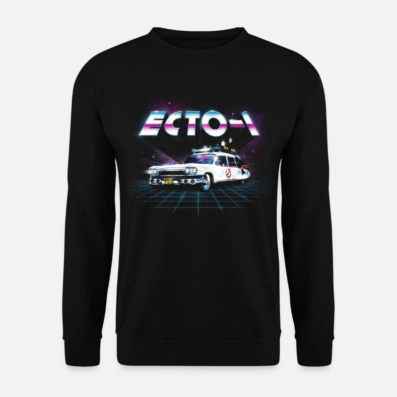 Ghostbusters ECTO-1 Neon - Unisex Pullover - Schwarz