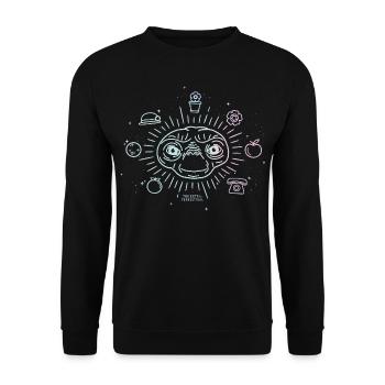E.T. The Extra-Terrestrial Important Items - Unisex Sweatshirt - black - Front - Alina (178cm) & Michal (187cm)