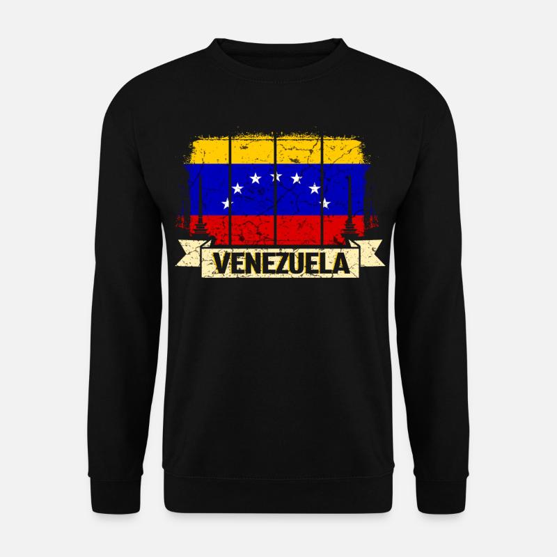Drapeau du Venezuela - Sweat-shirt Unisexe - noir