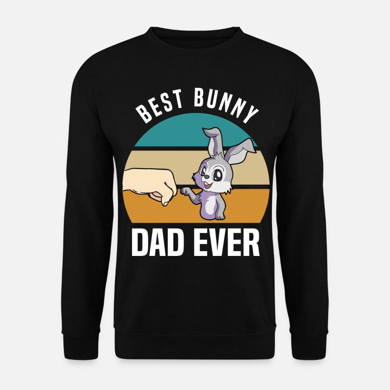 Hase - Unisex Pullover - Schwarz