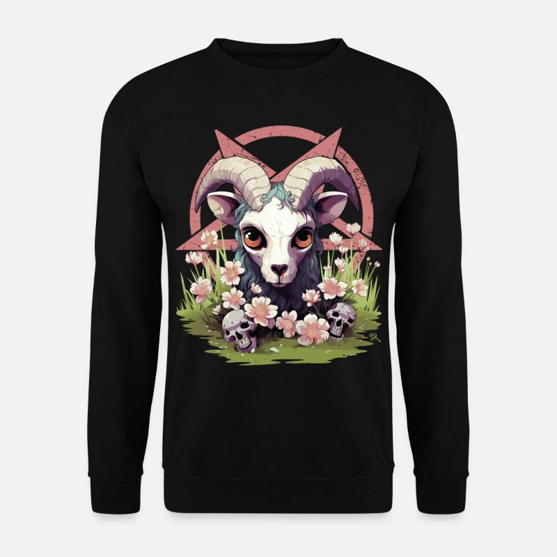 Skull Goat - The Skull Club - Unisex Pullover - Schwarz
