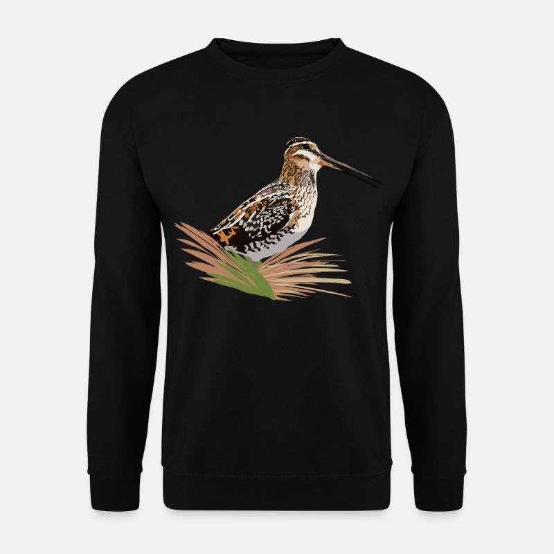 Doppelschnepfe - Unisex Pullover - Schwarz