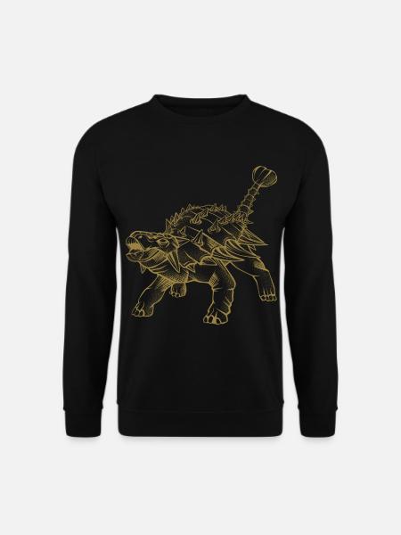 Ankylosaurus - Unisex Pullover - Schwarz