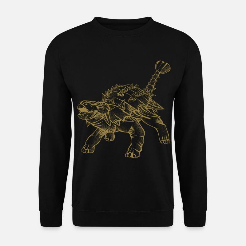 Ankylosaurus - Unisex Sweatshirt - black