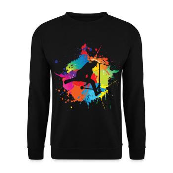 Scooter - Unisex Pullover - Schwarz - Vorne - Alina (178cm) & Michal (187cm)