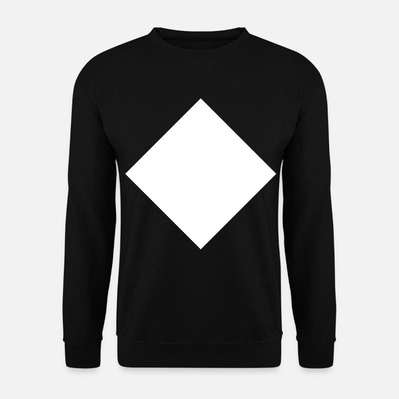 Raute - Unisex Pullover - Schwarz