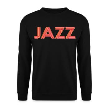 Jazz - Sweat-shirt Unisexe - noir - Devant - Alina (178cm) & Michal (187cm)