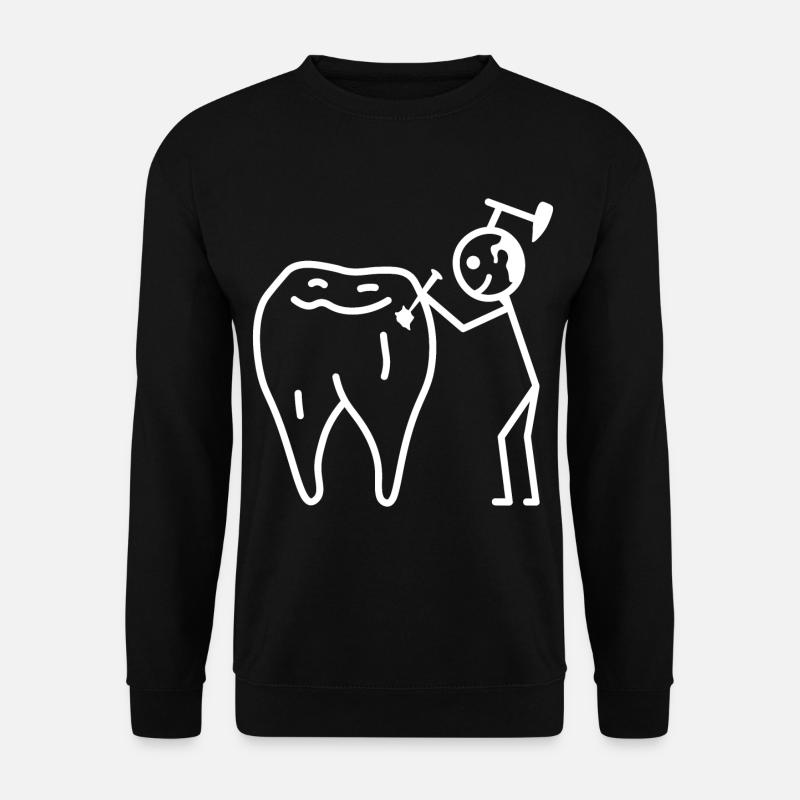 Caries dentist Baktus - Unisex Sweatshirt - black