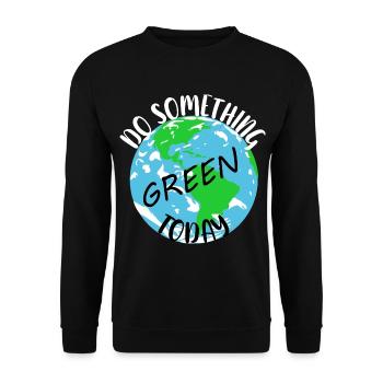 Conservation de la nature Climat Conservationnistes Mer - Sweat-shirt Unisexe - noir - Devant - Alina (178cm) & Michal (187cm)