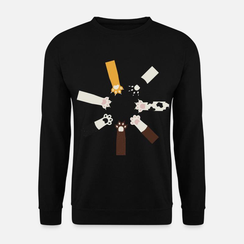 Cat funny - Unisex Sweatshirt - black