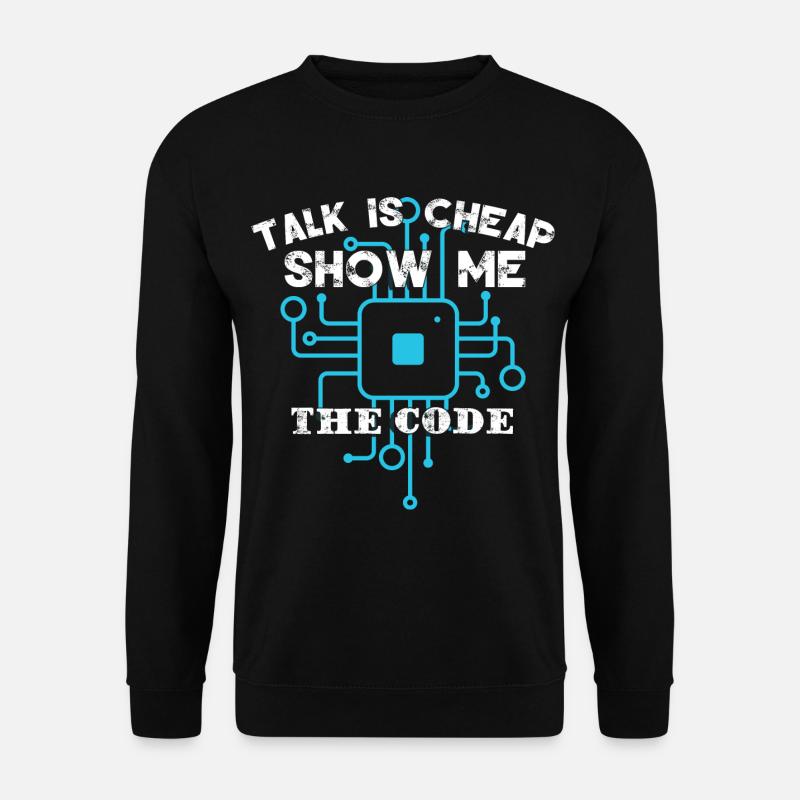 Codage Codeur amusant - Sweat-shirt Unisexe - noir