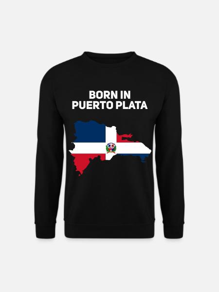 Dominikanische Republik - Unisex Pullover - Schwarz