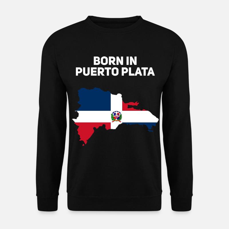 Dominikanische Republik - Unisex Pullover - Schwarz