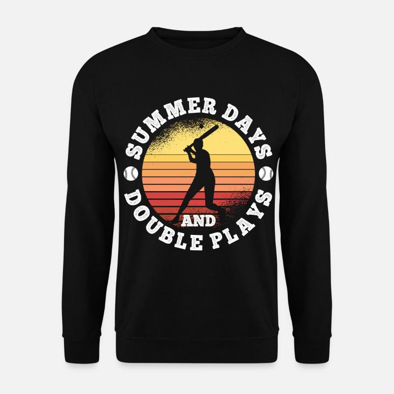 Baseball - Unisex Pullover - Schwarz