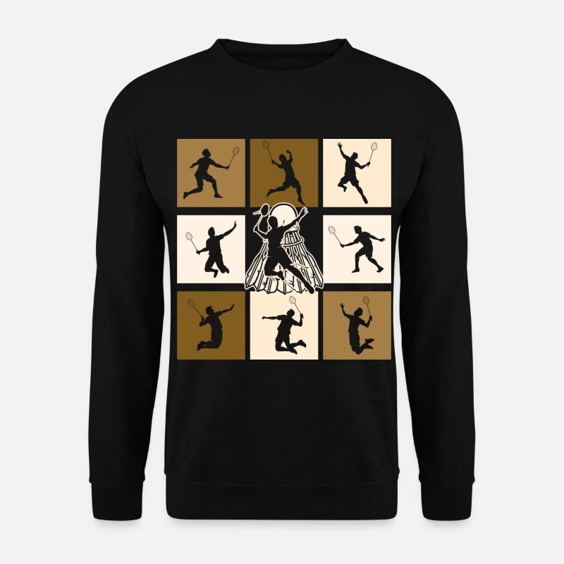Badminton - Unisex Pullover - Schwarz