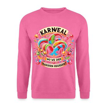 Carnival of Fools - Unisex Sweatshirt - pink - Front