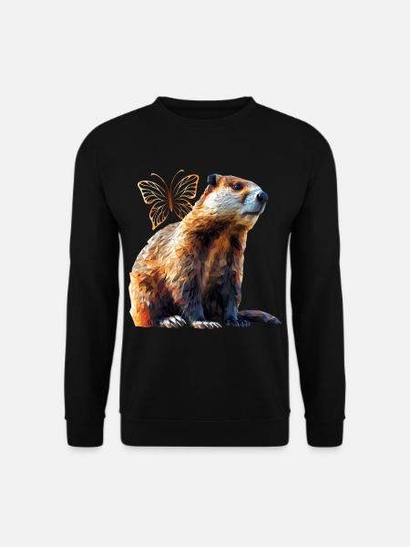 Biber - Unisex Pullover - Schwarz