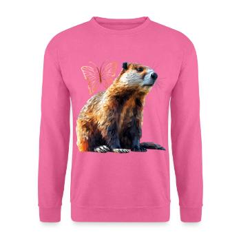 Biber - Unisex Pullover - Pink - Vorne
