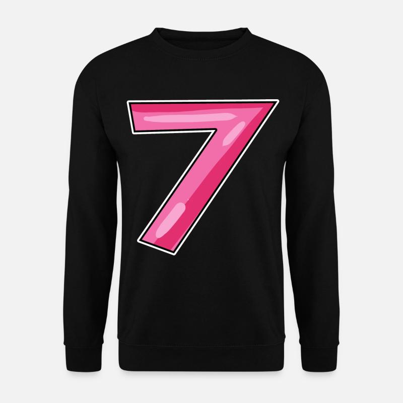 7 - Sweat-shirt Unisexe - noir