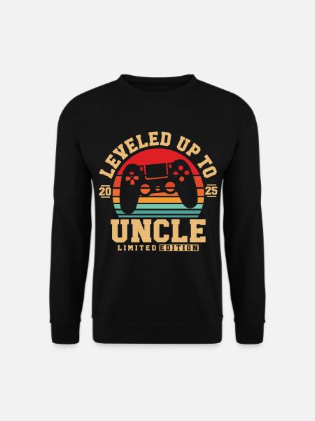Ascended to Uncle 2025 - Unisex Sweatshirt - black