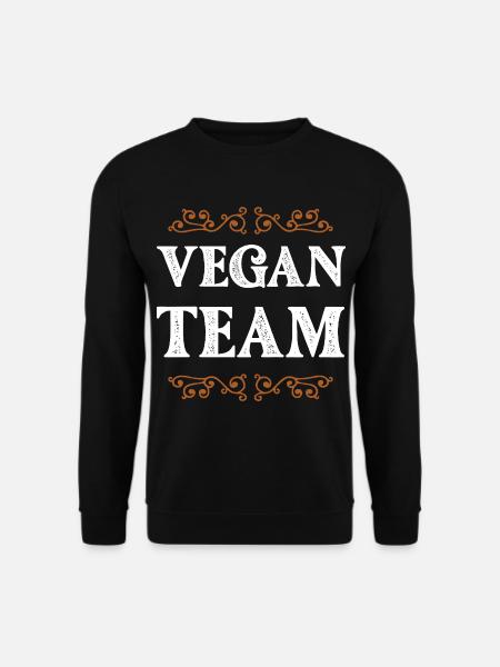 Vegan Team - Unisex Sweatshirt - black