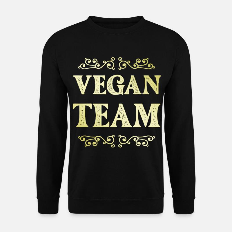 Vegan Team - Unisex Sweatshirt - black
