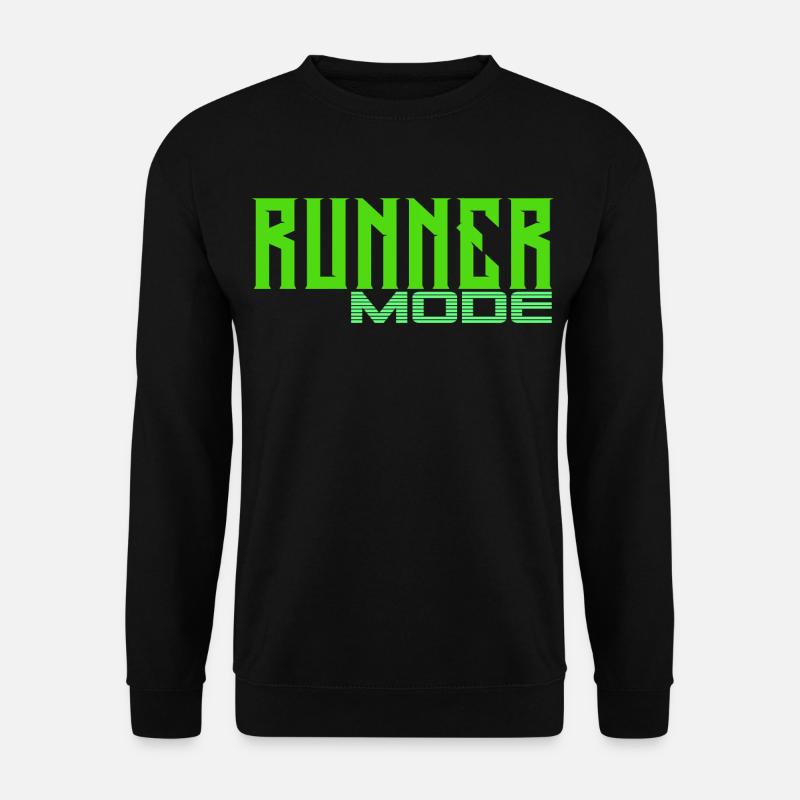 Läufer - Unisex Pullover - Schwarz
