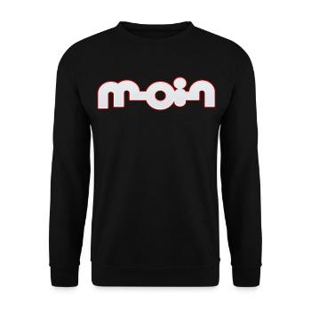 Hello - Unisex Sweatshirt - black - Front - Alina (178cm) & Michal (187cm)