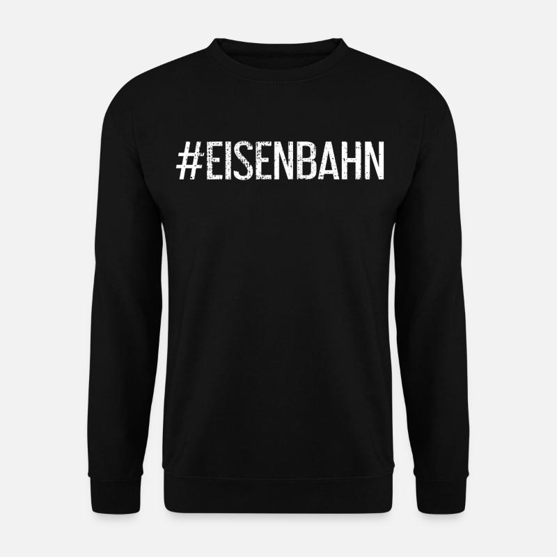 Eisenbahn - Unisex Pullover - Schwarz