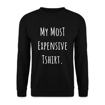 Funny - Unisex Pullover - Schwarz - Vorne - Alina (178cm) & Michal (187cm)