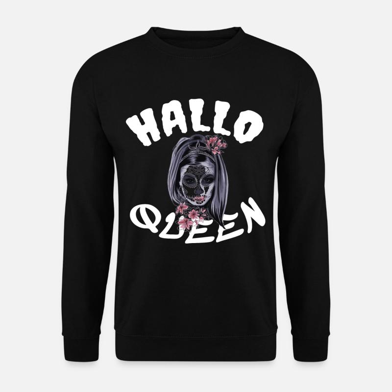 HalloQueen Halloween - Unisex Pullover - Schwarz