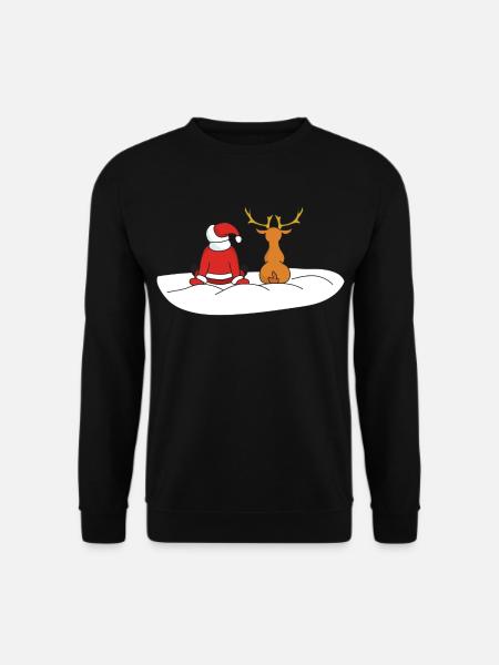 Noël drôle Noël Noël Noël - Sweat-shirt Unisexe - noir