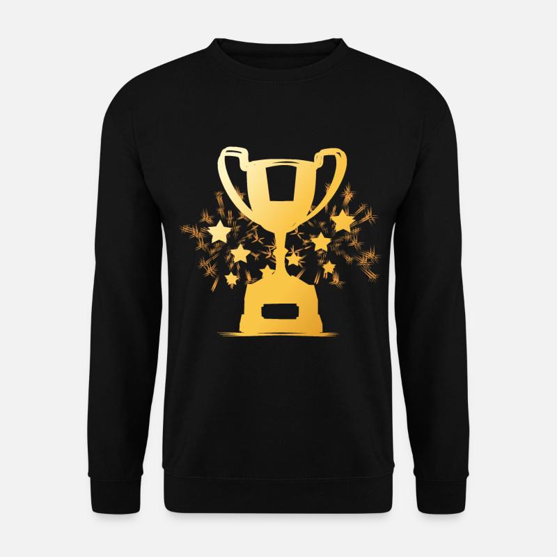 Erfolg Pokal Feiern - Unisex Pullover - Schwarz