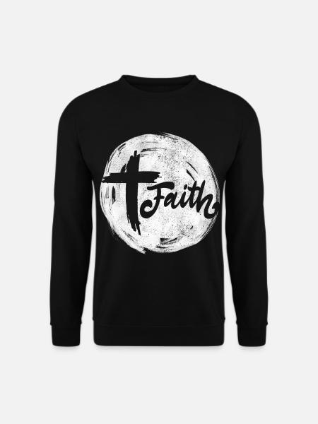 Faith - Unisex Pullover - Schwarz