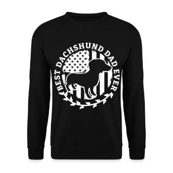 Teckel Teckel Propriétaire du teckel viennois - Sweat-shirt Unisexe - noir - Devant - Alina (178cm) & Michal (187cm)