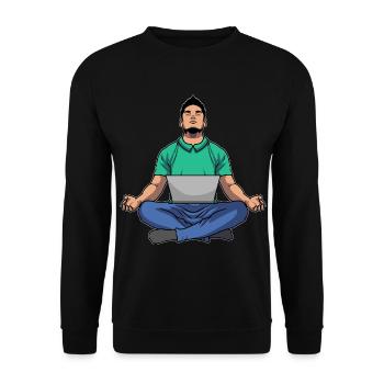 Programmer Coder Software Developer - Unisex Sweatshirt - black - Front - Alina (178cm) & Michal (187cm)