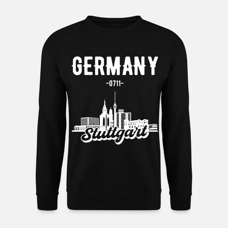 Stuttgart Germany Skyline Gift - Unisex Sweatshirt - black